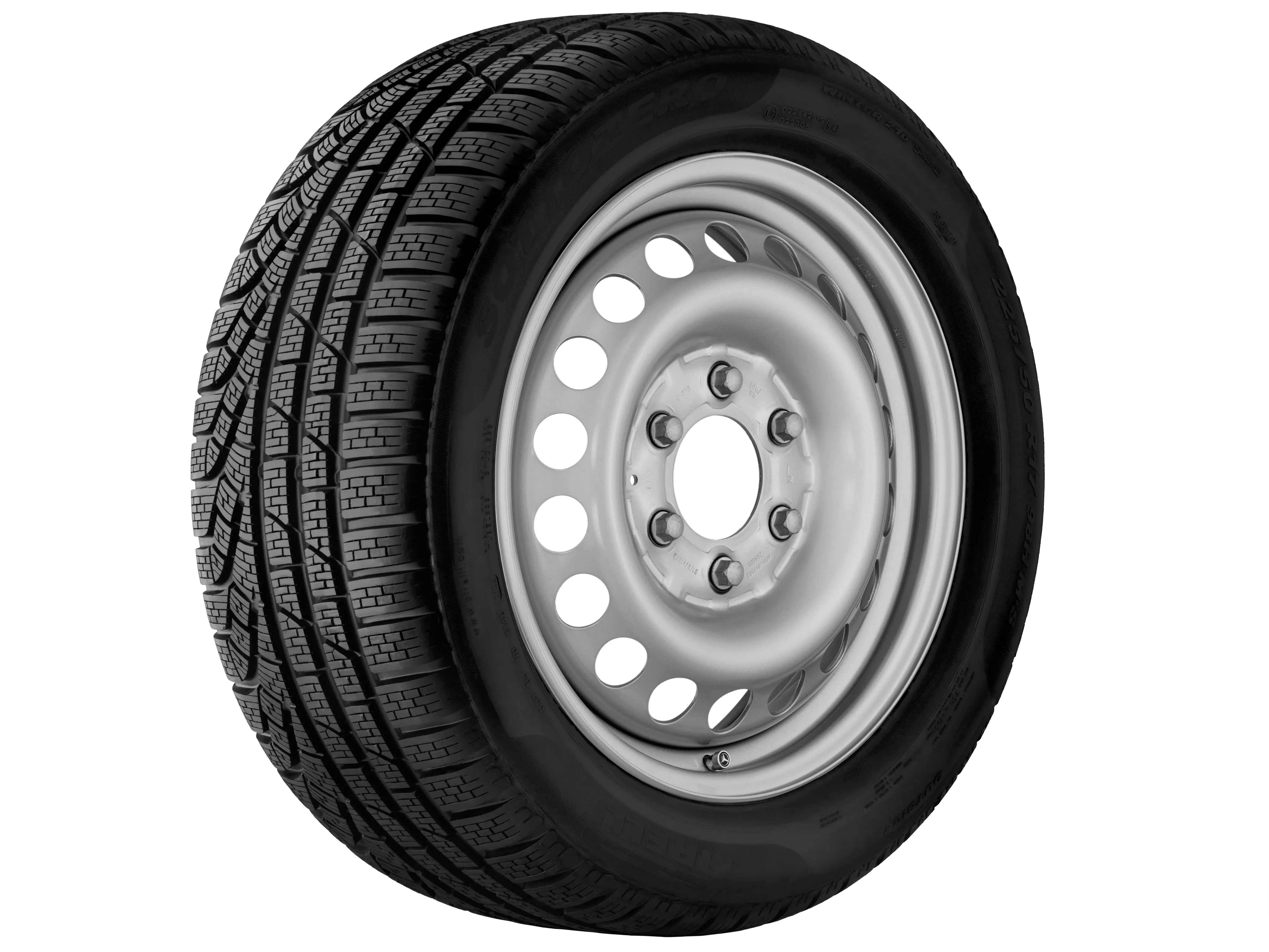 Steel wheel silver, Continental, ContiWinterContact TS 850, 195/65 R15 91T, Winter, Q4401711104800J2021