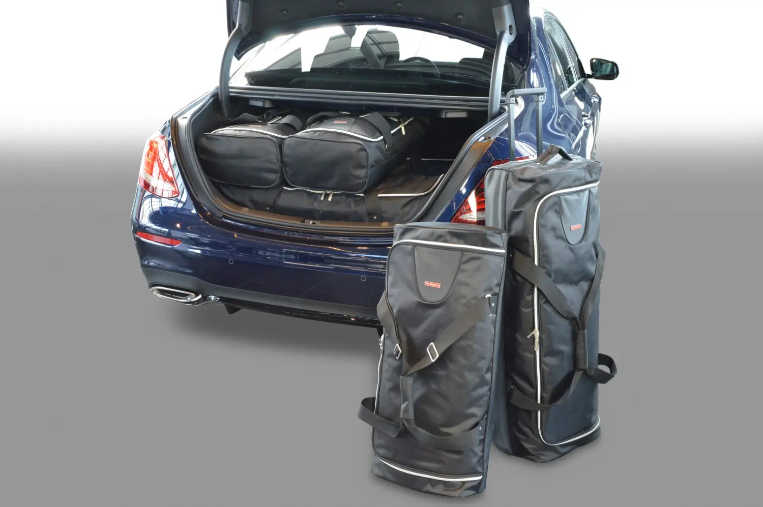 Reisetaschenset passend für Mercedes-Benz E-Klasse (W212) 2009-2016 4-Türer Limousine - Schwarz, CB-M23101S