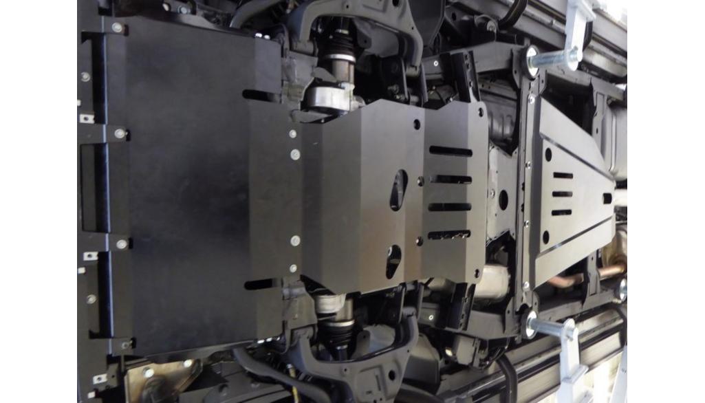 Technical underguard, X-Class, silver-colored, A4705200000 Technical underguard, X-Class, silver-colored, A4705200000