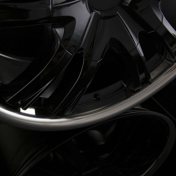 Lander12 black horn-polished alloy wheel, Sprinter, silver-colored, black, D4x4-H1B6D05084.XYZ.1012