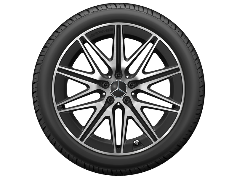 AMG 10-Speichen-Rad, 50,8 cm (20 Zoll), glanzgedreht, AMG GT, 295/35 R20/, schwarz matt, A29040120007X36