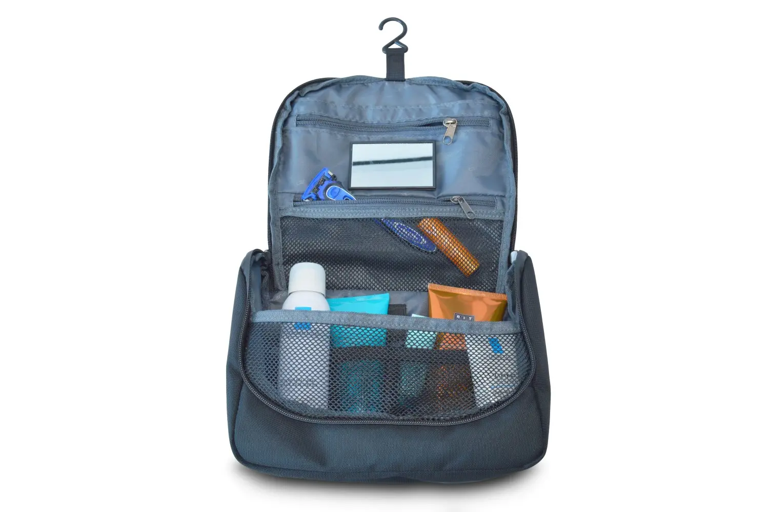 Toilettas Pro.Line - 25x21x10 cm , zwart, CB-TOILETBAG1P Toilettas Pro.Line - 25x21x10 cm , zwart, CB-TOILETBAG1P