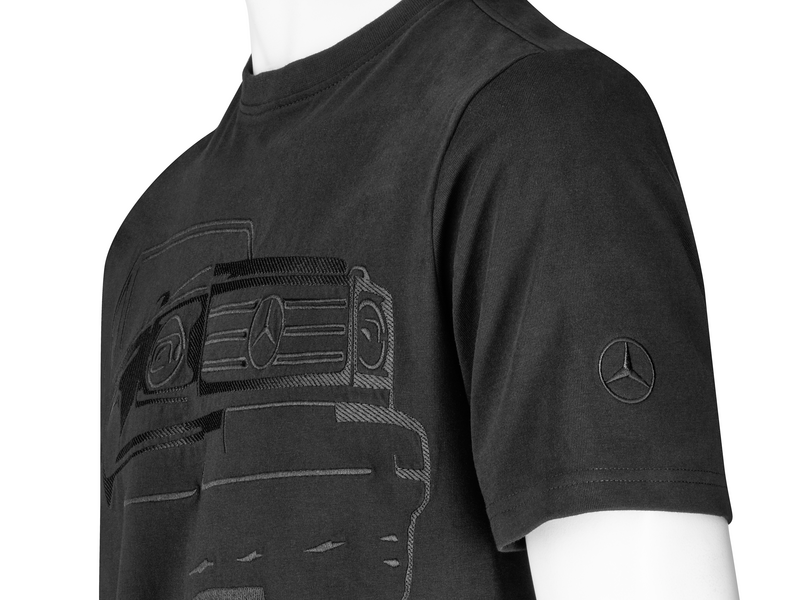 T-Shirt Herren, schwarz, B66959571