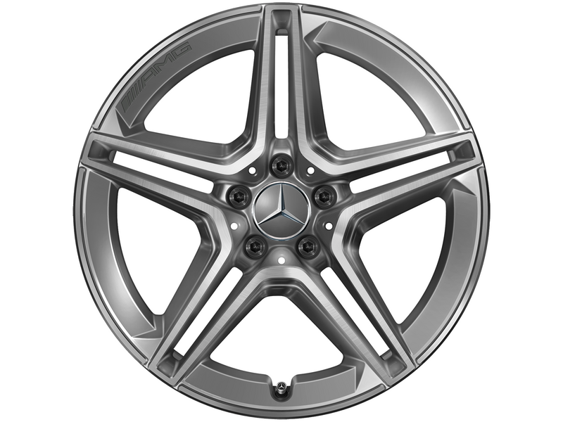 AMG 5-Speichen-Rad Tantalgrau Glanzgedreht, Hankook, Ventus S1 Evo3 MO, 285/40 R19 107Y XL, Sommer, Q4402431101200J2020