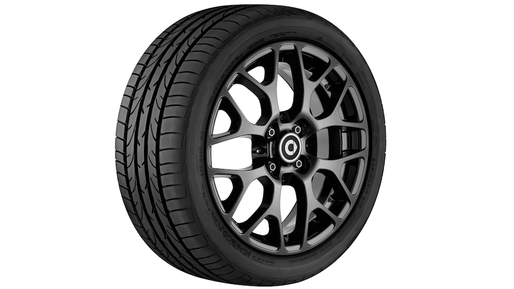 8-Speichen-Rad Schwarz 8-Speichen-Rad Schwarz