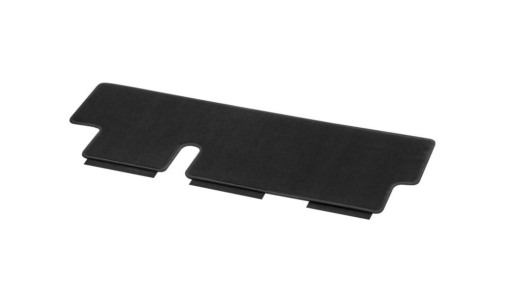 Velour mats, luggage compartment, with single rail, 1-piece, IN1, U3R/UR3, V-Class/EQV/Vito/eVito, black, A4476805503