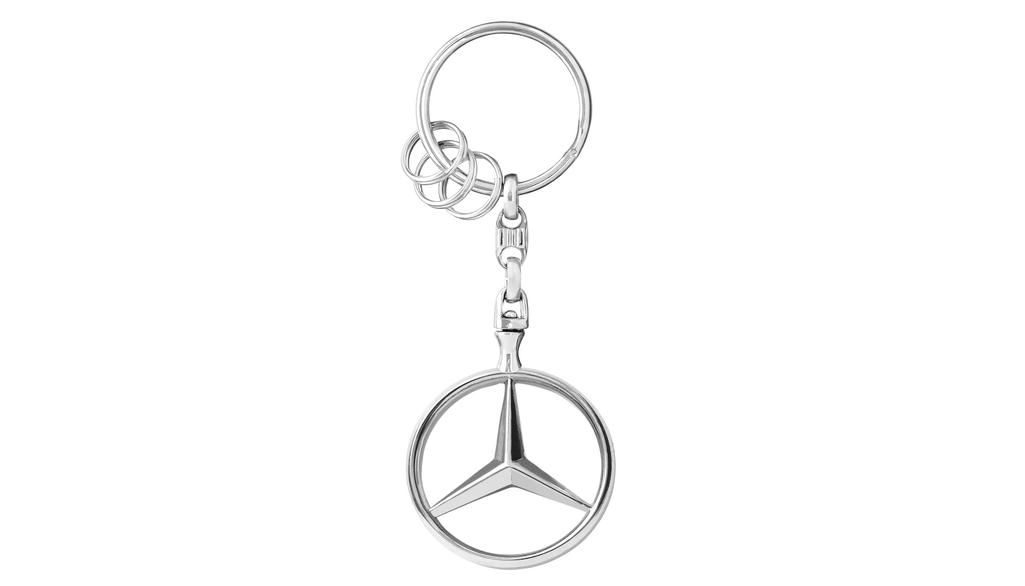 Key fob, Brussels, silver-colored, B66957516 Key fob, Brussels, silver-colored, B66957516