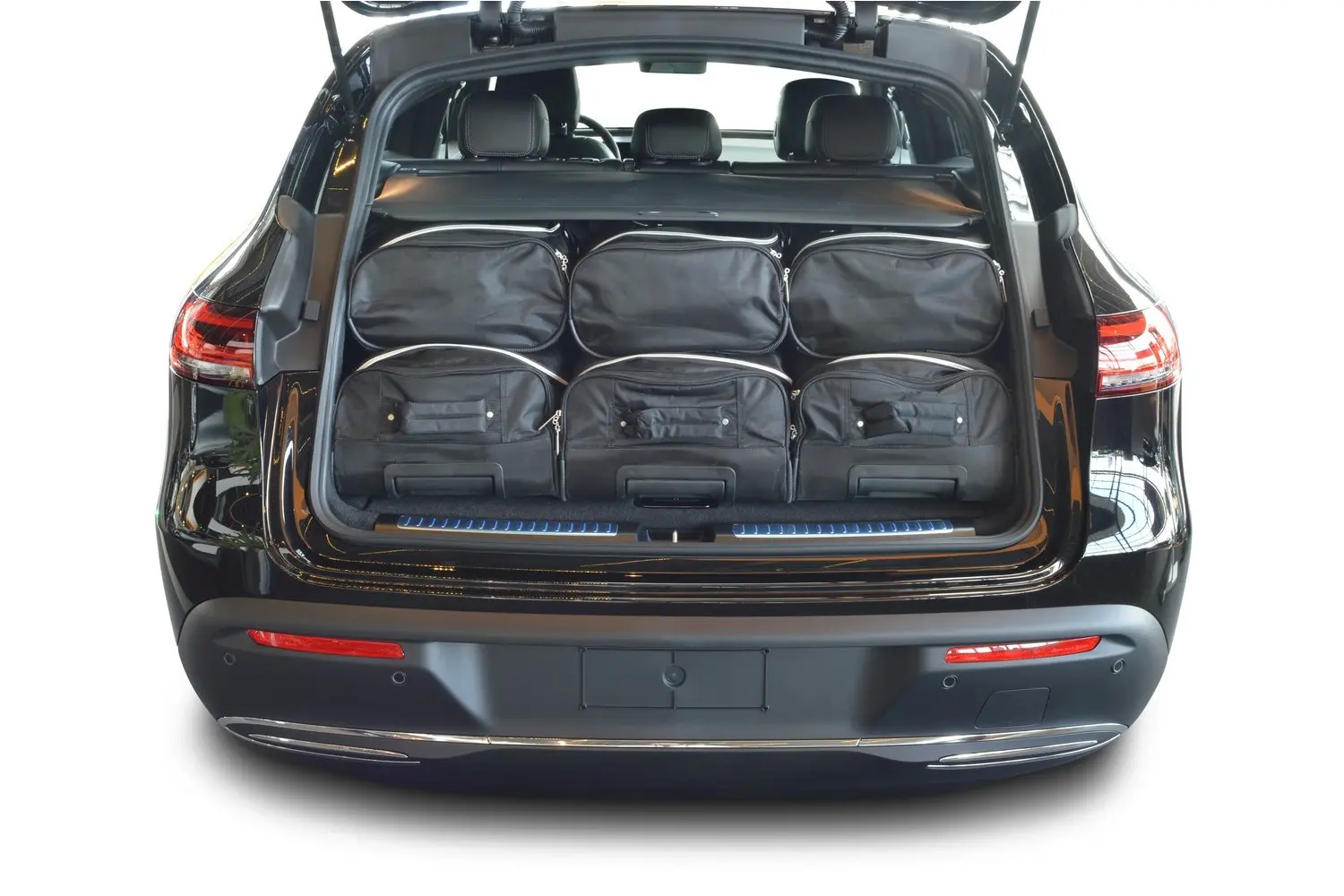 Travel bag set suitable for Mercedes-Benz EQC (N293) 2019-2023, A-Class, black, CB-M24101S