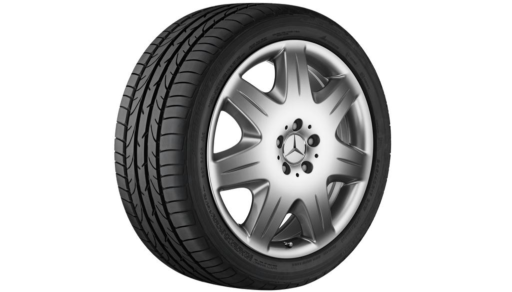 7-Loch-Rad, 48,3 cm (19 Zoll), Maybach, 275/50 R19/, titansilber, B66471096