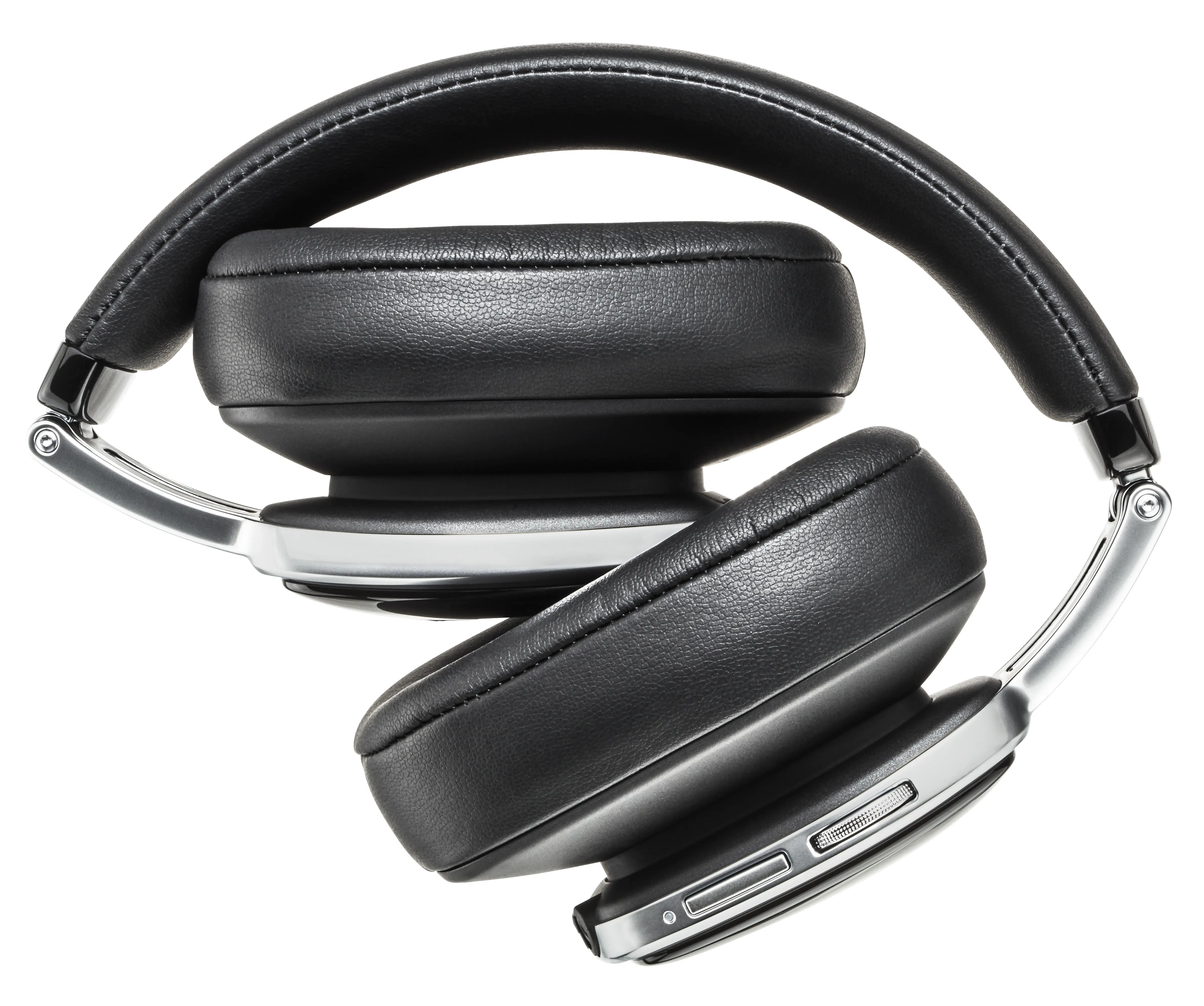 Over-Ear Kopfhörer, schwarz glänzend / schwarz seidenmatt / silver shadow, Aluminium / Kunststoff / Kunstleder, A2238208406