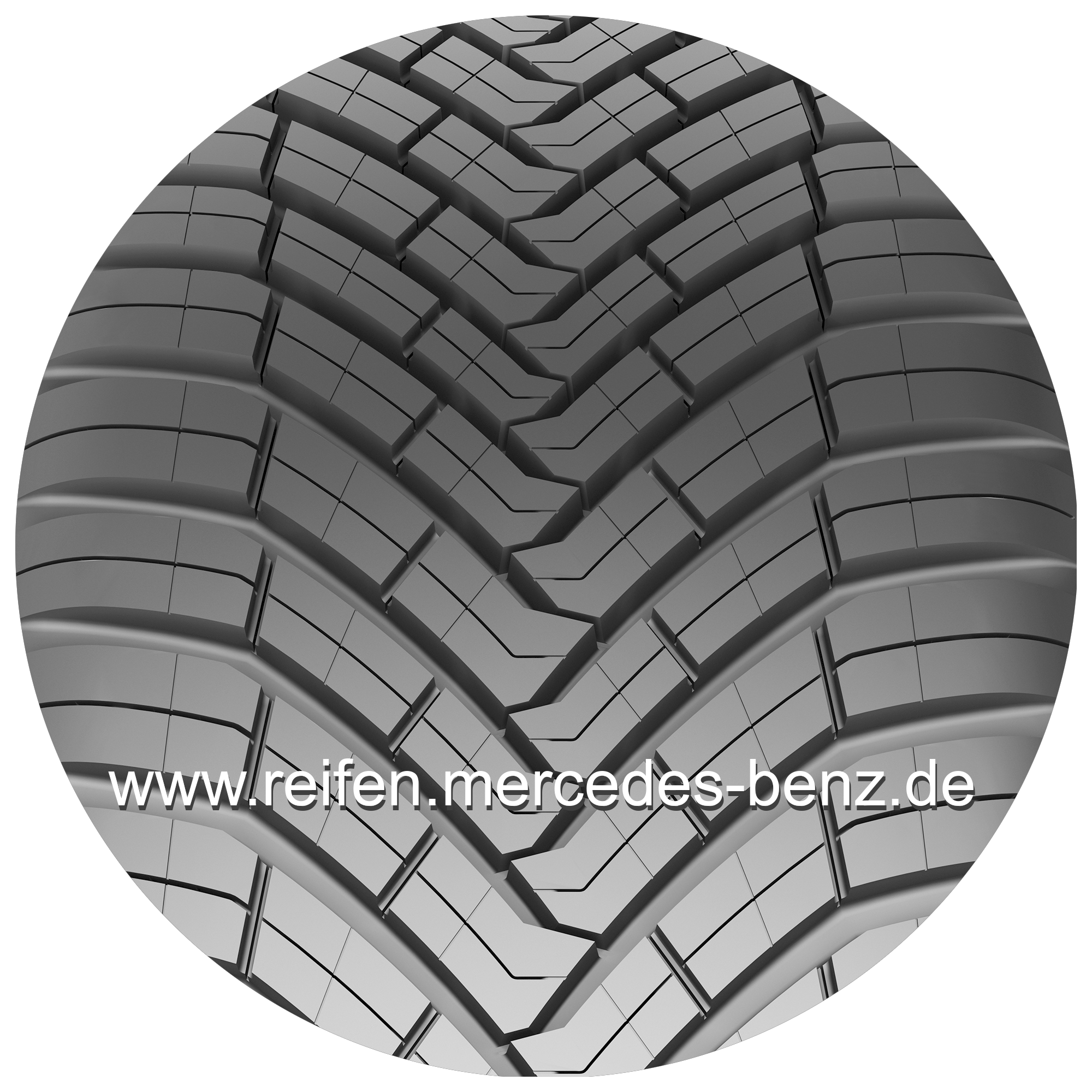 Mercedes-Benz Allseason-Reifen AllSeasonContact, Continental, AllSeasonContact, 235/55 R18 104 V XL, Ganzjahres, Q440711100250