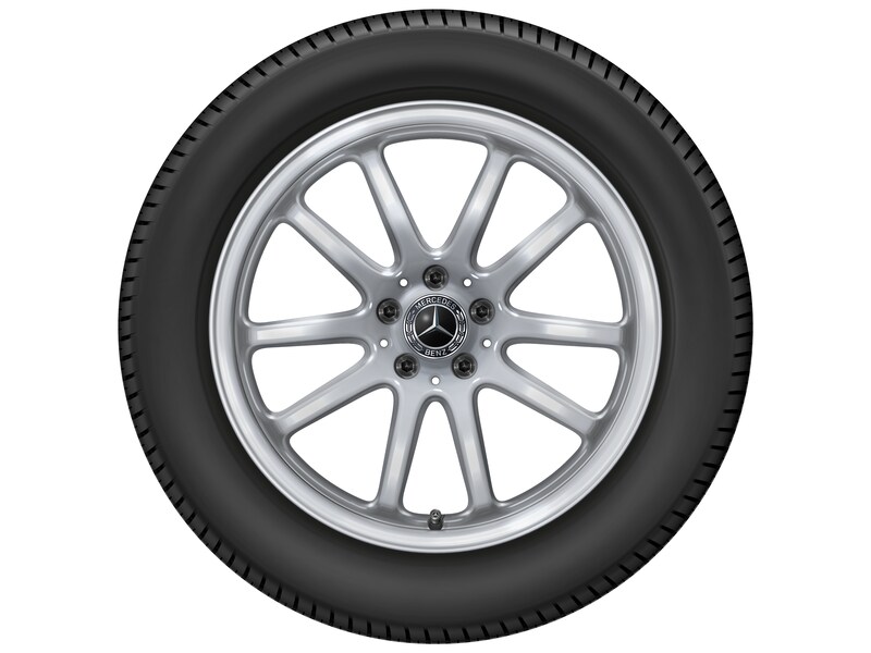 Vielspeichen-Rad Vanadiumsilber Lackiert, Goodyear, UltraGrip Performance + MO, 235/55 R19 105H XL, Winter, Q440141411020G1