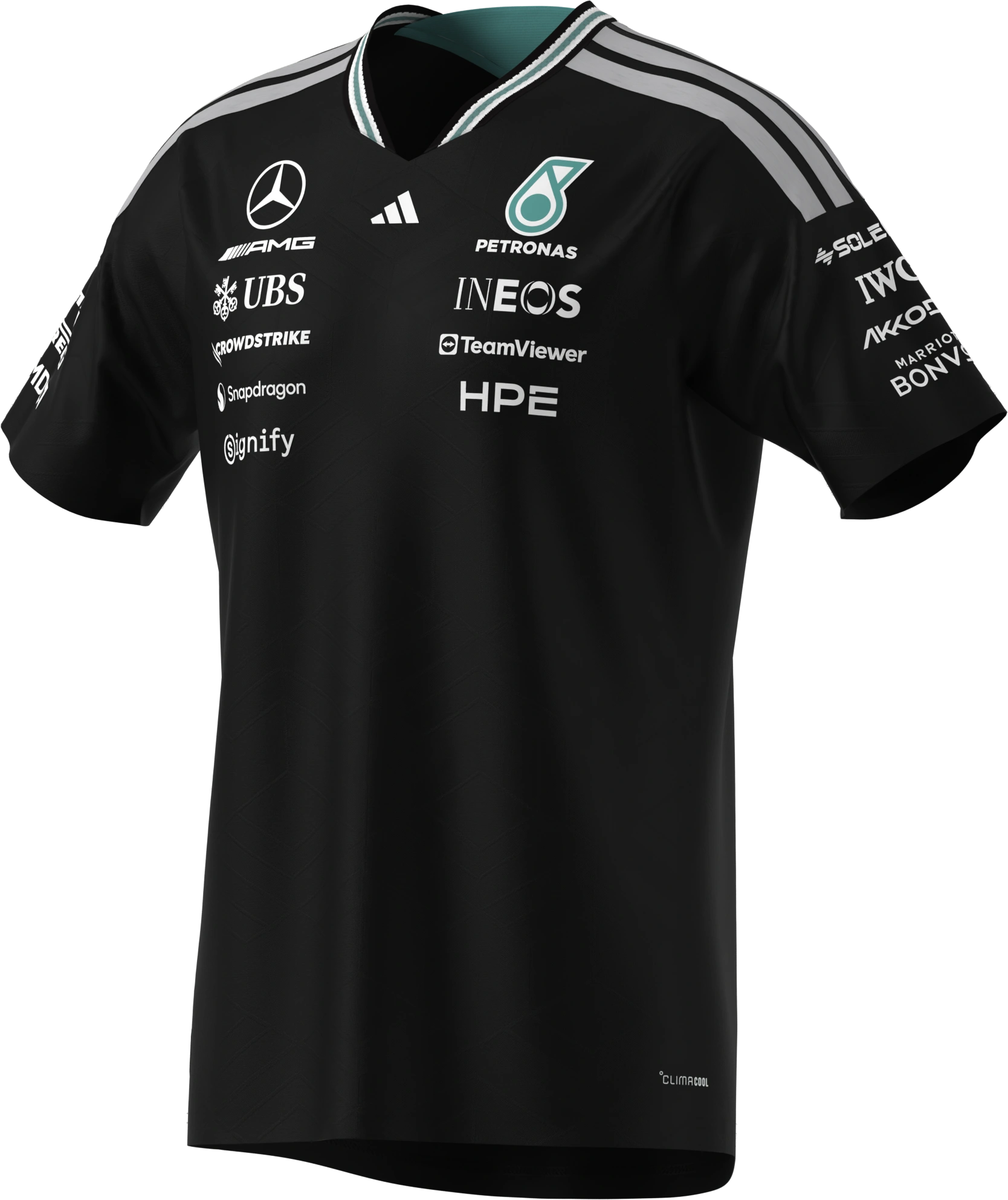 T-Shirt Herren, Fahrer Authentic, Mercedes-AMG F1, B6799841