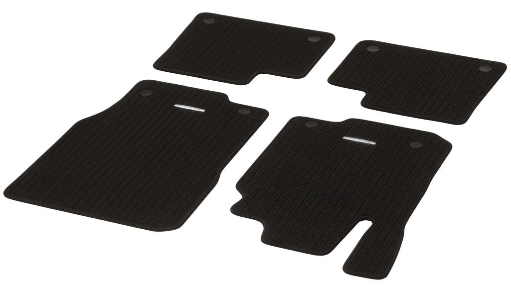 Rep mats CLASSIC, set, 4-piece, E-Class/ CLS, black, B66360294