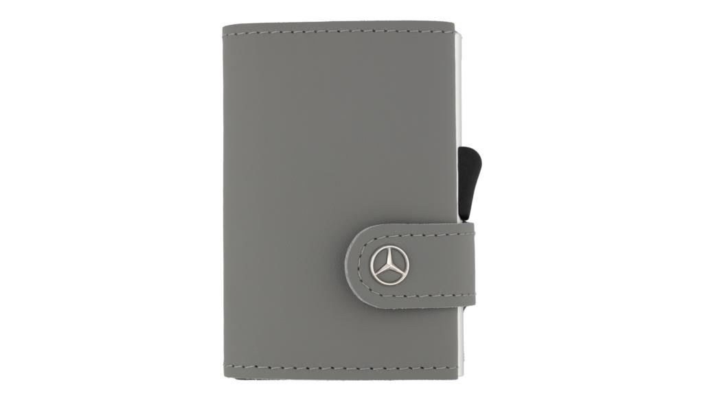 Mini wallet, silver-grey, B66959260