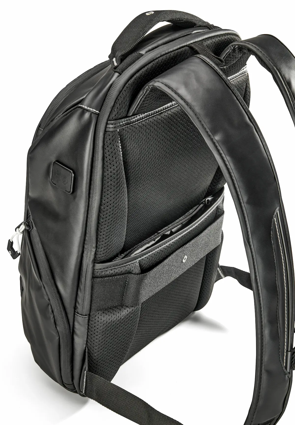 Rucksack, schwarz, Polyamid (recycelt) / Polyester, Samsonite, B67960127 Rucksack, schwarz, Polyamid (recycelt) / Polyester, Samsonite, B67960127