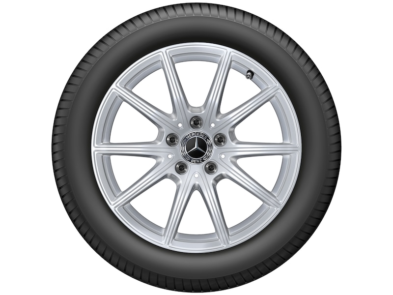 10-spaaks velg, vanadiumzilver, Bridgestone, Turanza T005 MO, 225/50 R17 94Y, zomer, Q4402419104000J2022