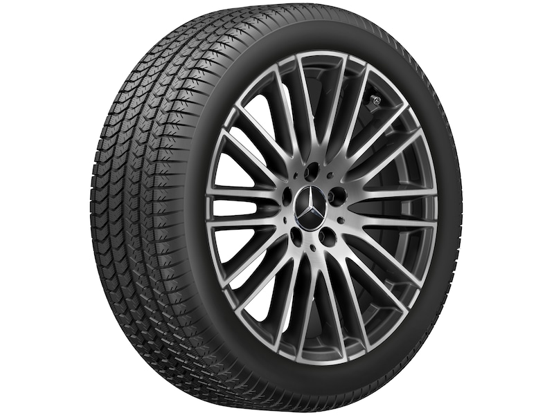 Cerchio a 10 razze, nero lucido, Pirelli, W SottoZero 3 MOE, 225/45 R18 95H XL, Inverno, Q440541711120G22021