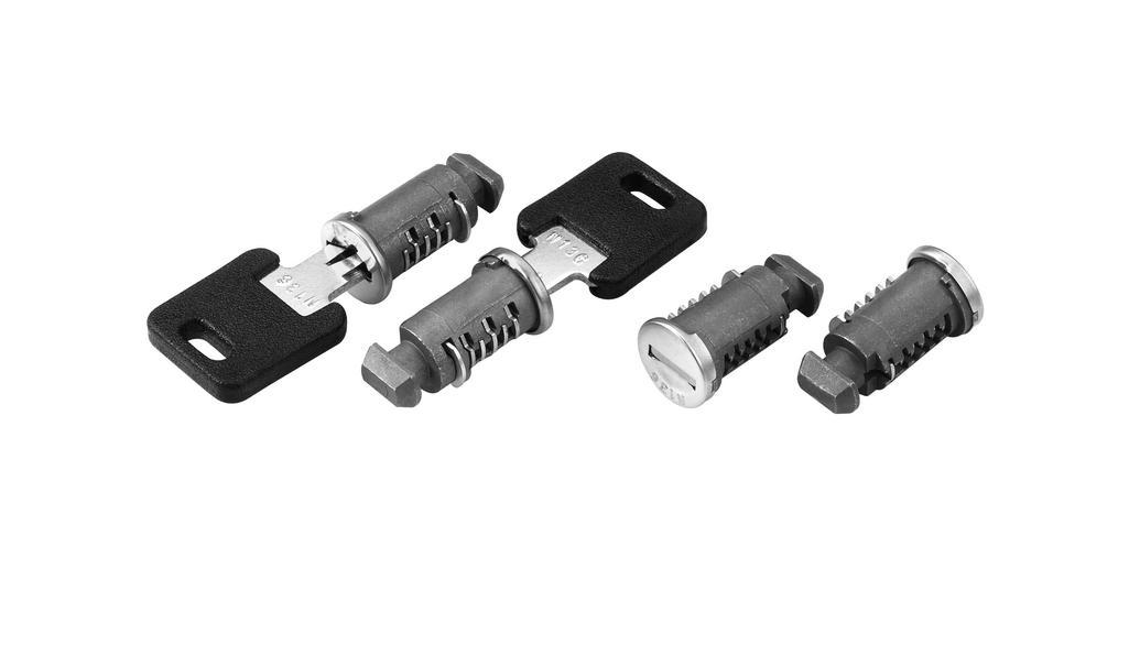 Schlosssatz für Grundträger, Alustyle/ New Alustyle, (u.a. S-Klasse/ GLC/ CLA), silberfarben, A2048900033 Schlosssatz für Grundträger, Alustyle/ New Alustyle, (u.a. S-Klasse/ GLC/ CLA), silberfarben, A2048900033