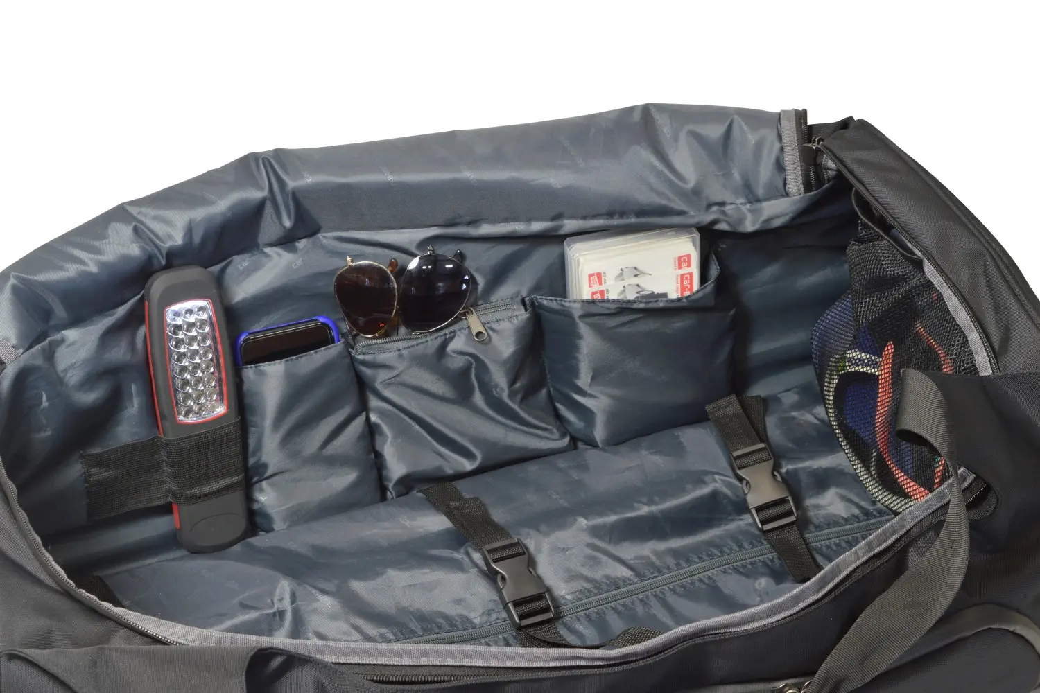 Travel bag set suitable for Mercedes-Benz CLA Shooting Brake (X117) 2015-2019 Pro.Line estate, A-Class, black, CB-M22201SP