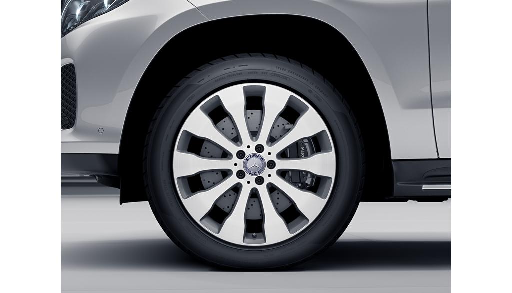 5-spaaks velg, 50,8 cm (20 inch), hoogglans, GL-GLS, 275/50 R20/, grijs Himalaya, A16640134007X21