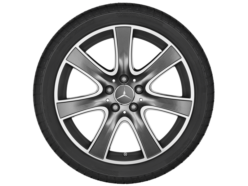 7-Speichen-Rad, S-Klasse, Dunlop, SP Winter Sport 4D MOE, 245/50 R18/XL/104V, Winter, Q440541210340