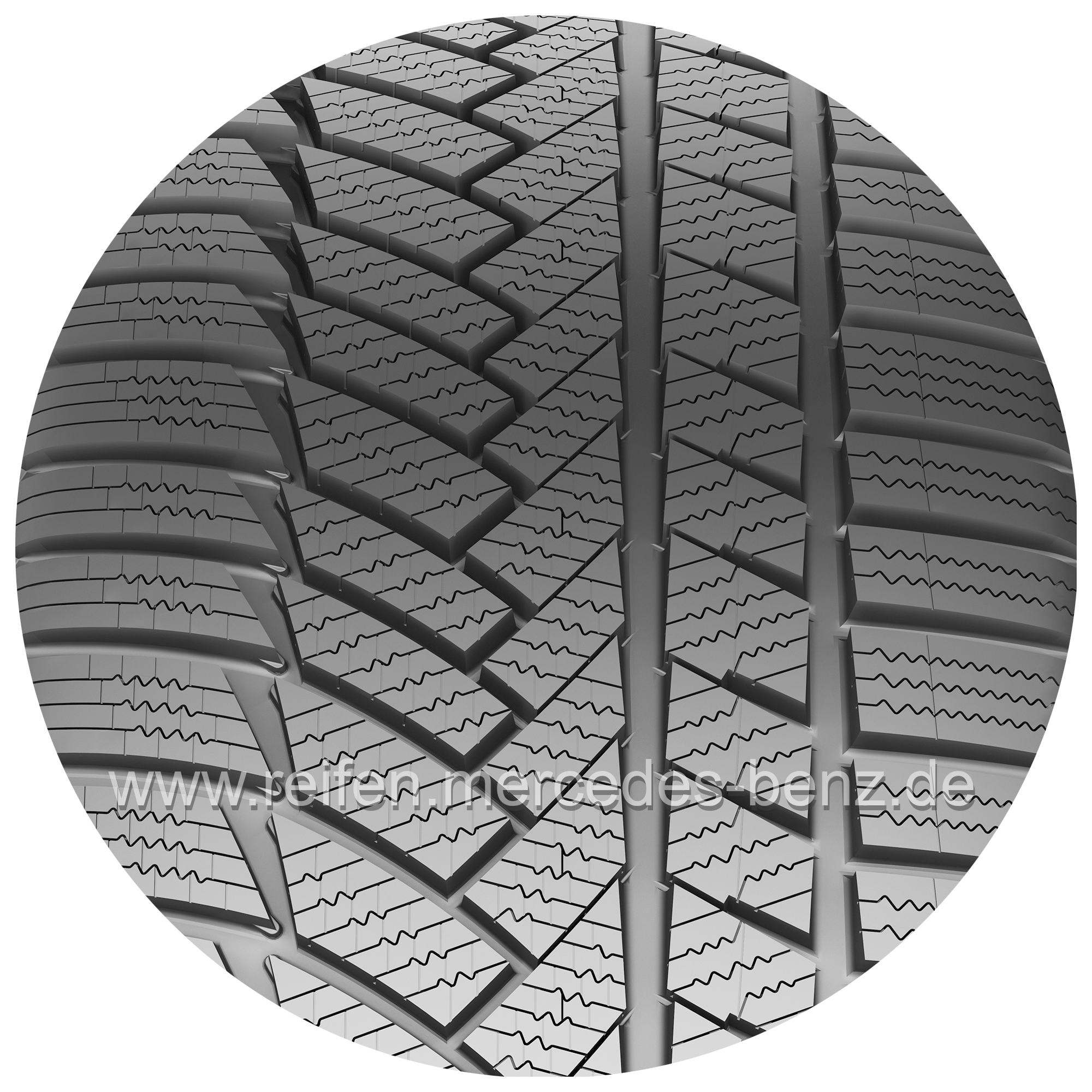 Mercedes-Benz Winterbanden WinterContact TS 850 P MOE, Continental, WinterContact TS 850 P MOE, 235/55 R19 101 H Geen, Winter, Q440851110000