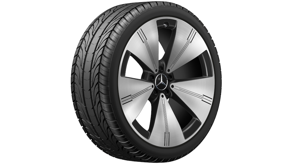 5-gaats velg, zwart, Bridgestone, Blizzak LM005 MOE-S, 265/40 R21 105H XL, winter, Q440541910340G22021