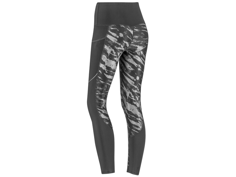 Women's sports pants, black, B66959523