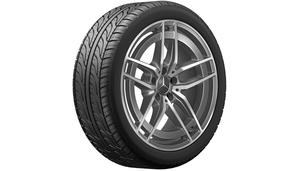 AMG 5-twin-spoke wheel, tantalum gray, Michelin, Pilot Alpin 5 MO, 275/35 R19 100V XL, winter, Q440141512630G2 AMG 5-twin-spoke wheel, tantalum gray, Michelin, Pilot Alpin 5 MO, 275/35 R19 100V XL, winter, Q440141512630G2
