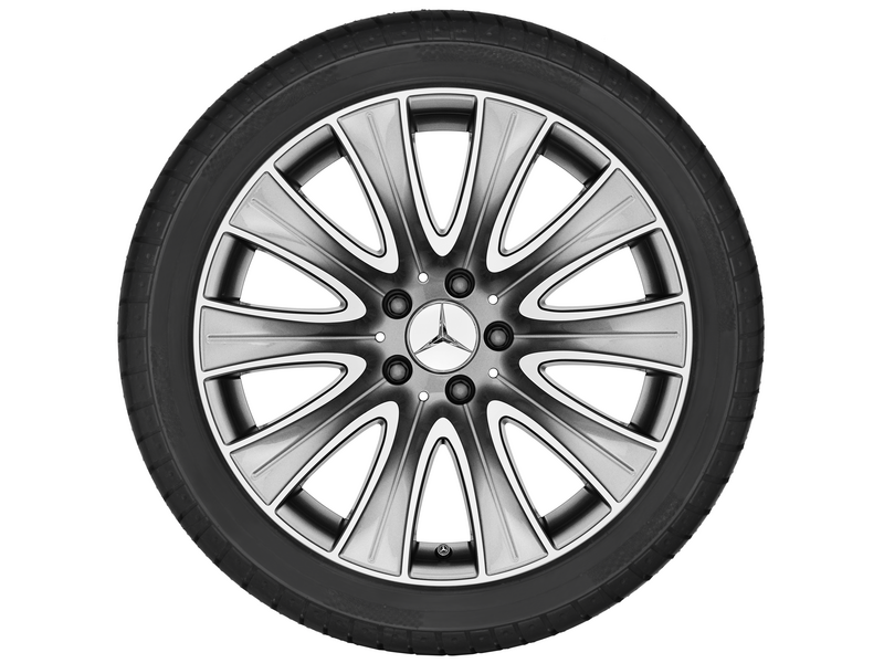 10-Speichen-Rad, S-Klasse, Continental, ContiWinterContact TS 830 P MO, 245/50 R18/XL/104V, Winter, Q440131112710