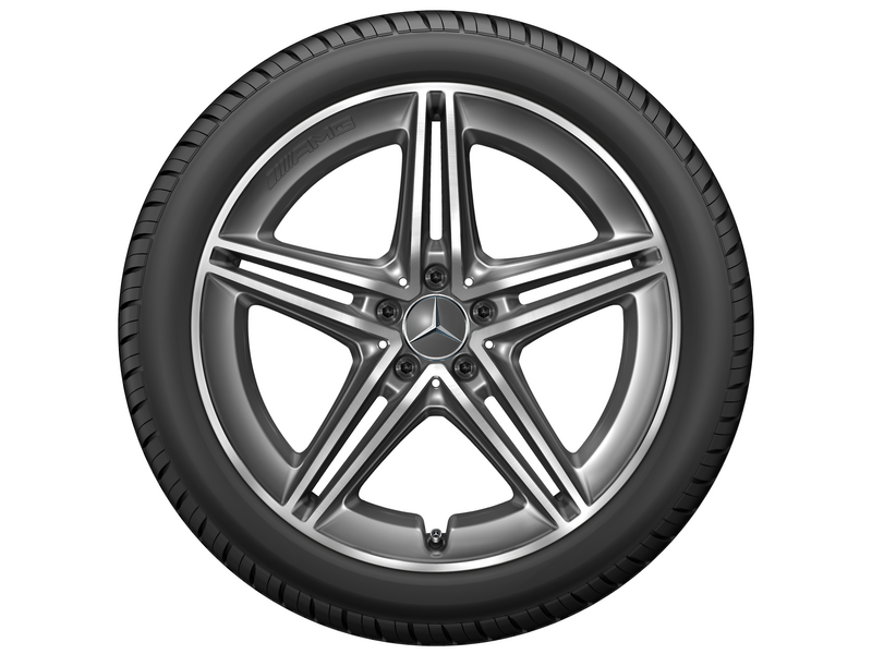 AMG 5-Doppelspeichen-Rad Tantalgrau Glanzgedreht, Michelin, Pilot Alpin 5 MO1, 265/40 R20 104W XL, Winter, Q440141512590G2