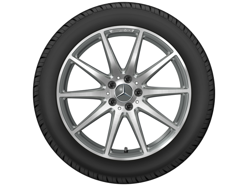 AMG 10-Speichen-Rad, 48,3 cm (19 Zoll), glanzgedreht, SL, 285/40 R19/, titangrau, A23240118007X21