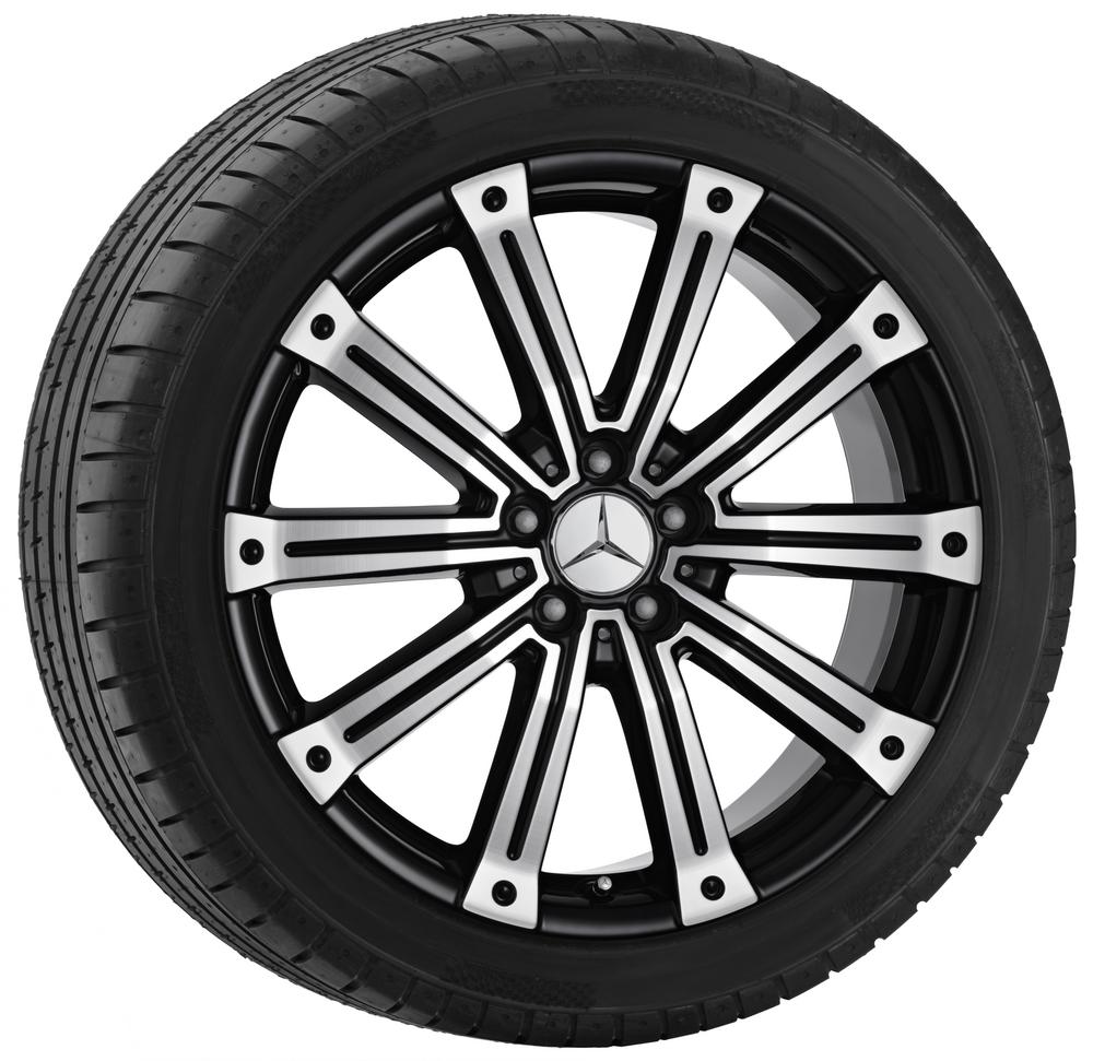 Cerchio a 10 razze, nero lucido, Pirelli, P ZERO ROSSO MO, 265/45 R20 104ZR/Y, estivo, Q4402517103000J2020