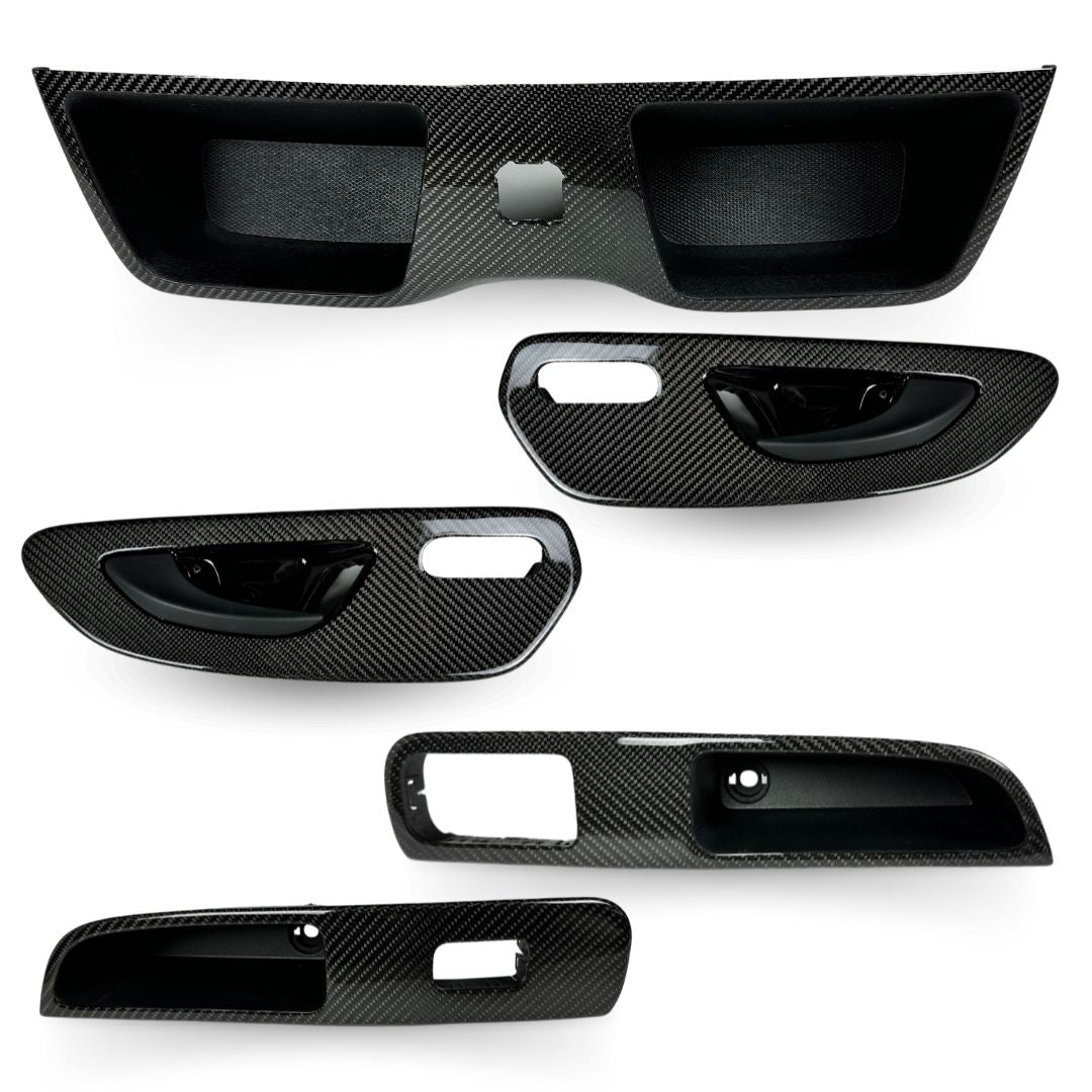 Echtcarbon Interieur Accessoires 5-teilig für Sprinter 907