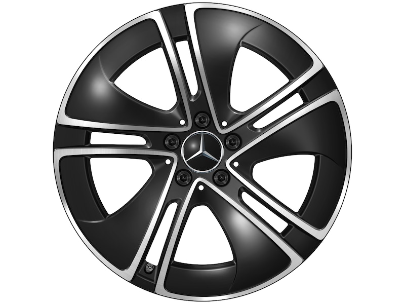 5-Doppelspeichen-Rad Schwarz Lackiert Glanzgedreht, Goodyear, UltraGrip Performance + MO, 245/40 R19 98V XL, Winter, Q440141410920G1