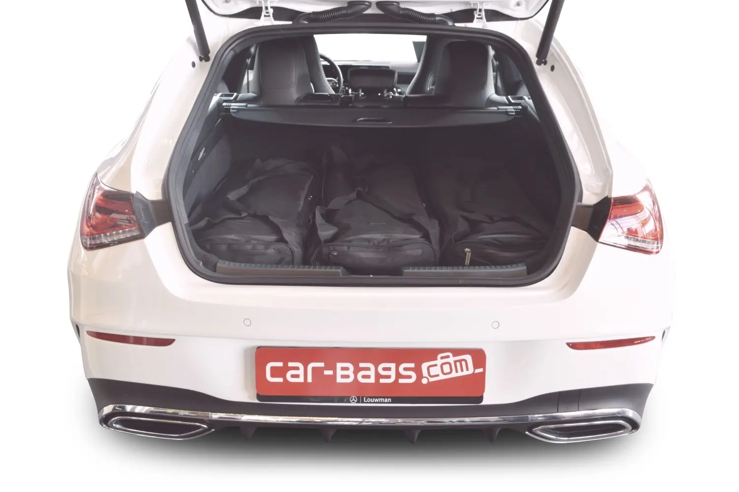 Set di borse da viaggio per Mercedes-Benz CLA Shooting Brake (X118) 2019-today Estate Pro.Line - Nero, CB-M24201SP