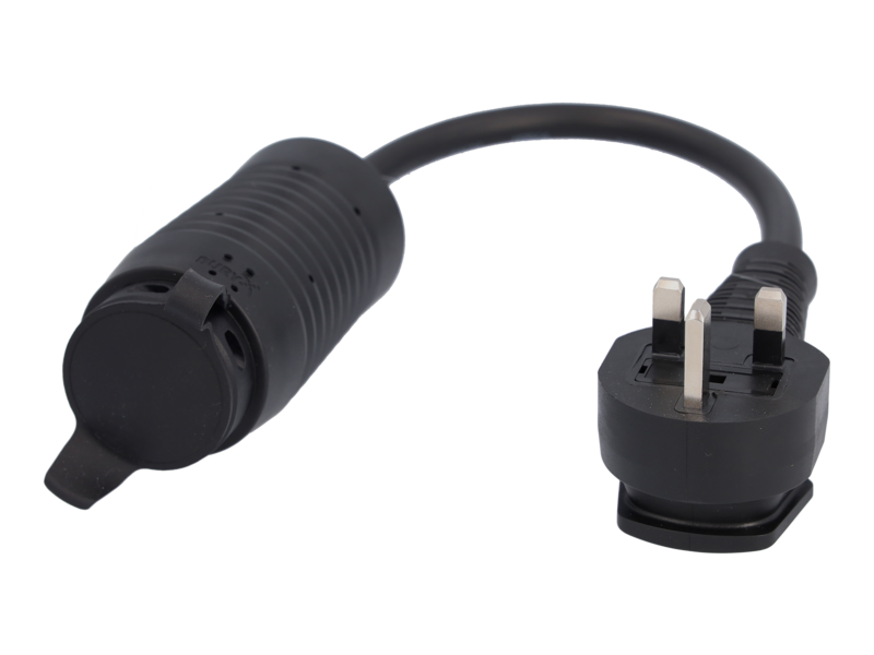 Flexibles Ladesystem Pro, Adapter, Typ G (UK), (u.a. S-Klasse/ smart/ GLC), schwarz, A0008212102