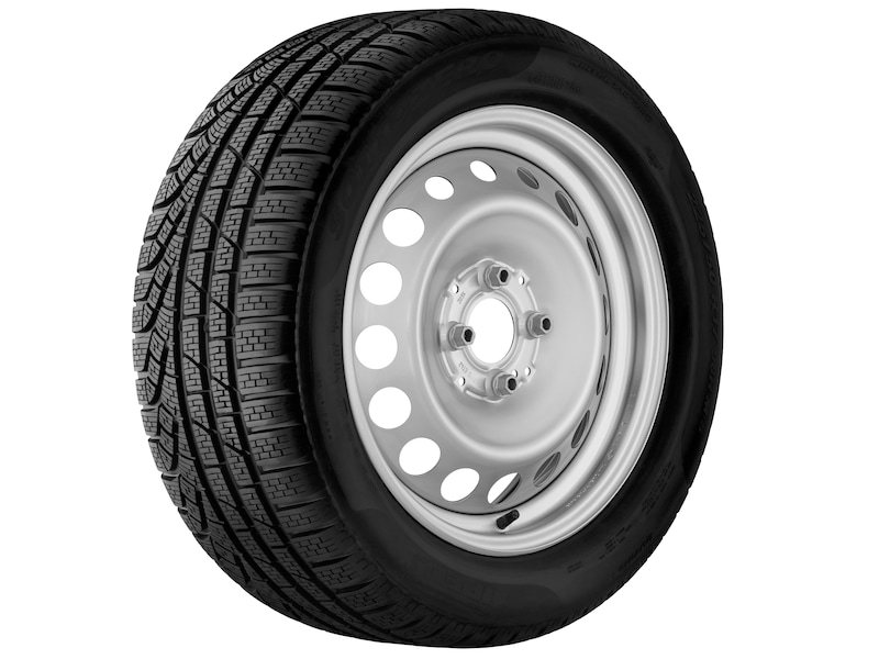 Steel wheel silver, Goodyear, Vector 4Seasons G2, 165/65 R15 81T, all-season, Q44084141005A