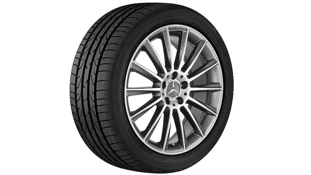 AMG multi-spoke wheel, titanium gray, Michelin, Latitude Alpin LA2 MO, 255/45 R20 105V XL, winter, Q4403015104800J2022