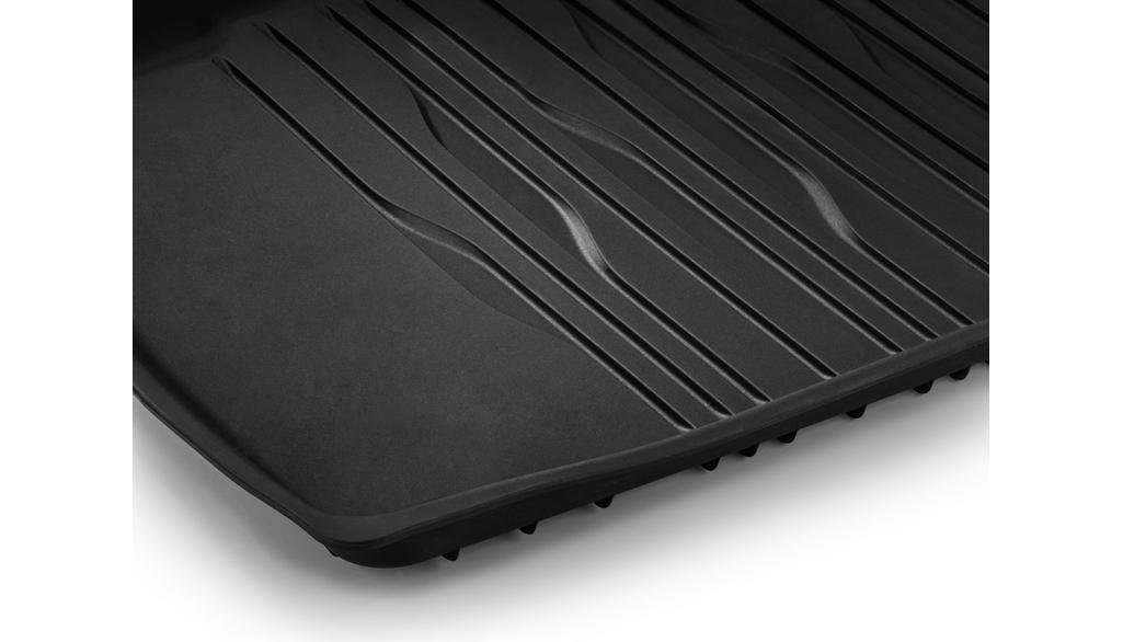 Dynamic Lines all-weather mats, rear, 2-piece, black, A21468068039051