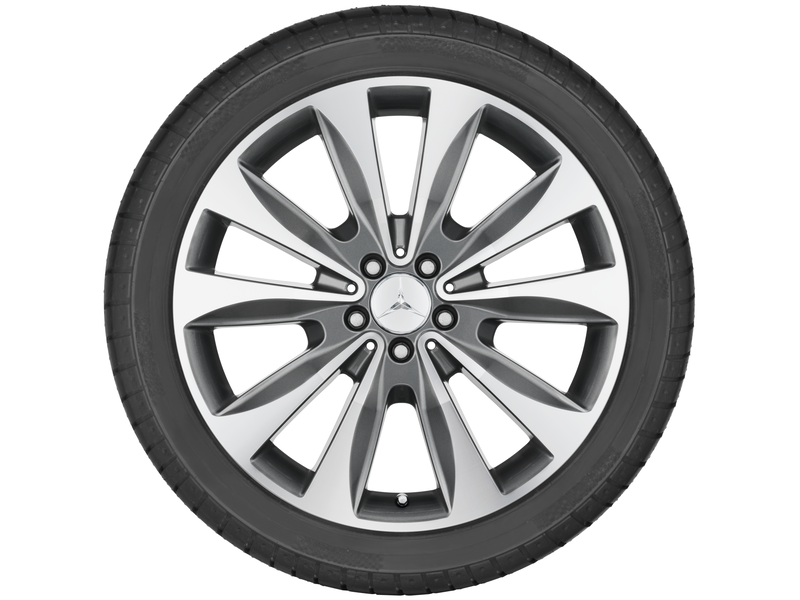 10-Speichen-Rad Grau Himalaya Glanzgedreht, Pirelli, Scorpion Winter MO, 275/50 R20 109V, Winter, Q4403017112700J2022
