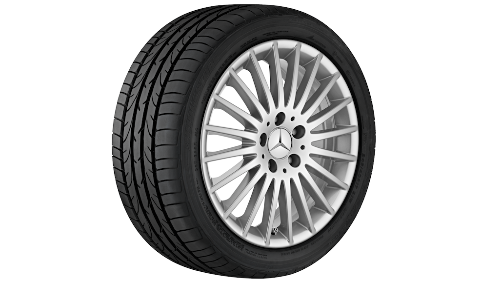 Multi-spoke wheel, vanadium silver, Dunlop, SP WINTER SPORT 4D, 225/55 R17 101H XL, winter, Q440191210120