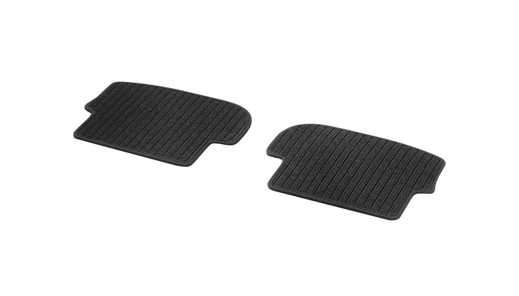 Tappetini di ricambio CLASSIC, posteriori, 2 pezzi, Classe C, nero, A20568003029G32 Tappetini di ricambio CLASSIC, posteriori, 2 pezzi, Classe C, nero, A20568003029G32