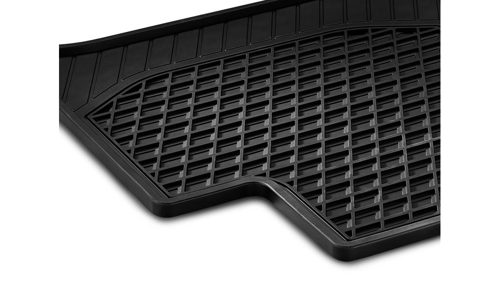 All-weather mats rear, 1-piece, X-Class, black, A47068017009G33