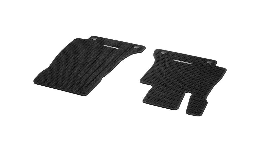 Tappetini Rep CLASSIC, tappetino conducente/passeggero, 2 pezzi, Classe E/CLS, nero, A21368016029G32