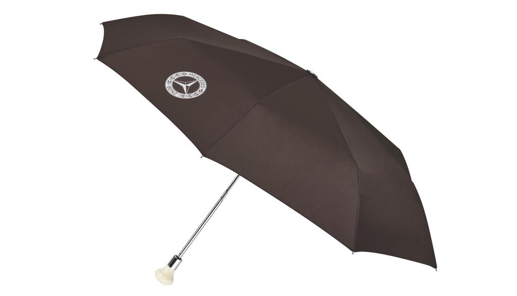 Taschenschirm, 300 SL, Schaltknauf, beige / braun, B66041533 Taschenschirm, 300 SL, Schaltknauf, beige / braun, B66041533
