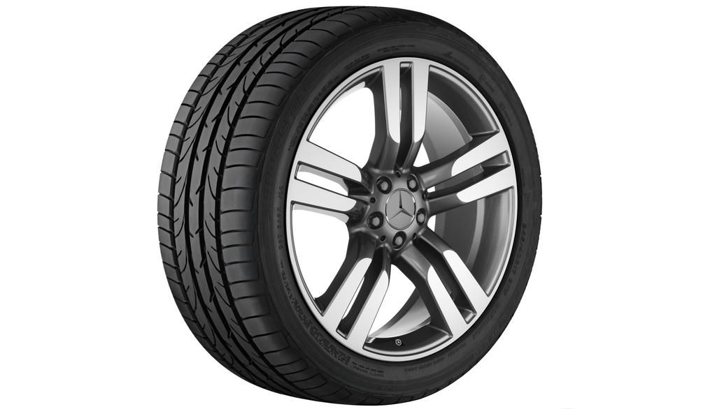 5-dubbelspaaks velg, 50,8 cm (20 inch), hoogglans, GLK, 235/45 R20/, grijs Himalaya, A20440113047X21 5-dubbelspaaks velg, 50,8 cm (20 inch), hoogglans, GLK, 235/45 R20/, grijs Himalaya, A20440113047X21