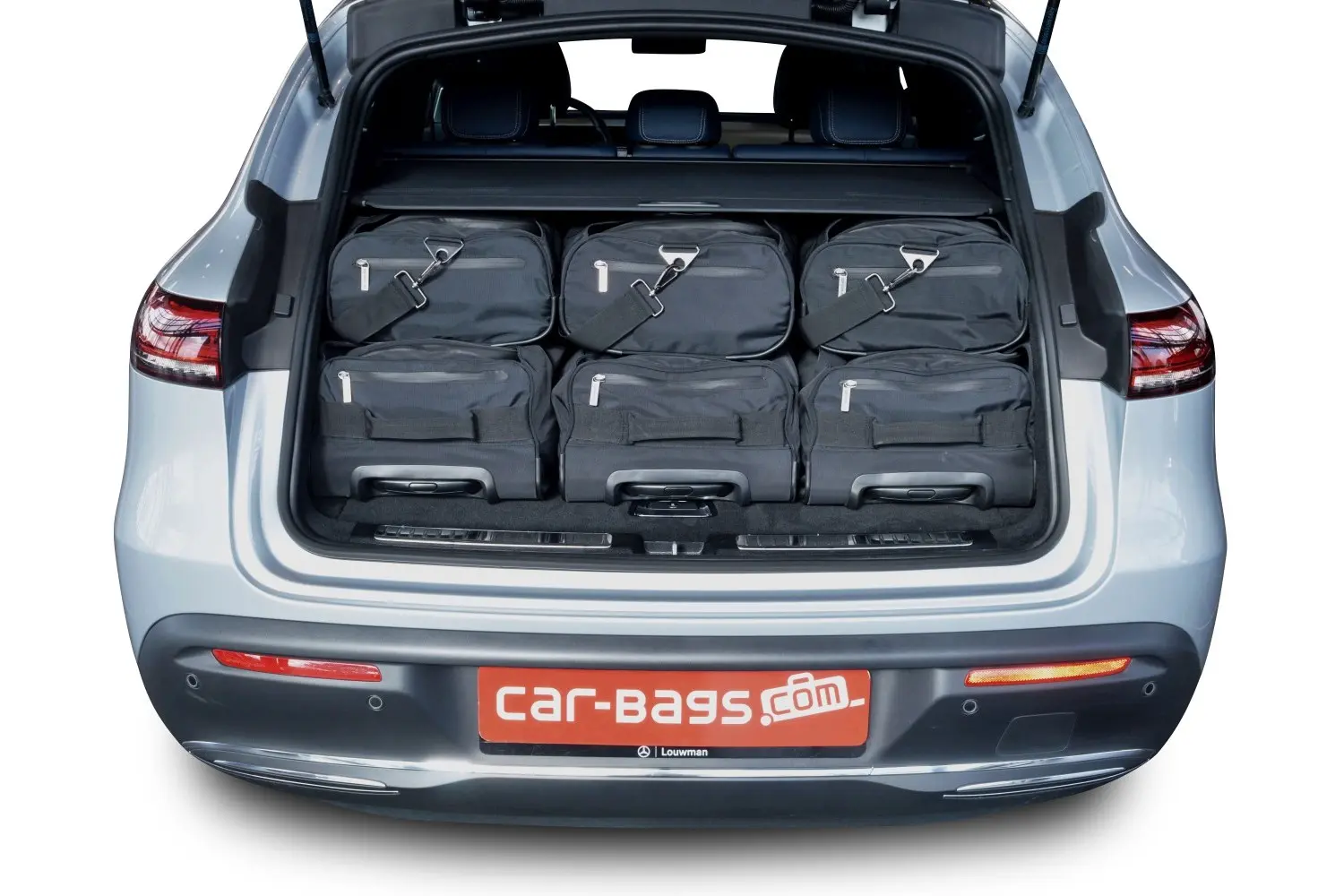 Travel bag set suitable for Mercedes-Benz EQC (N293) 2019-2023 Pro.Line, A-Class, black, CB-M24101SP