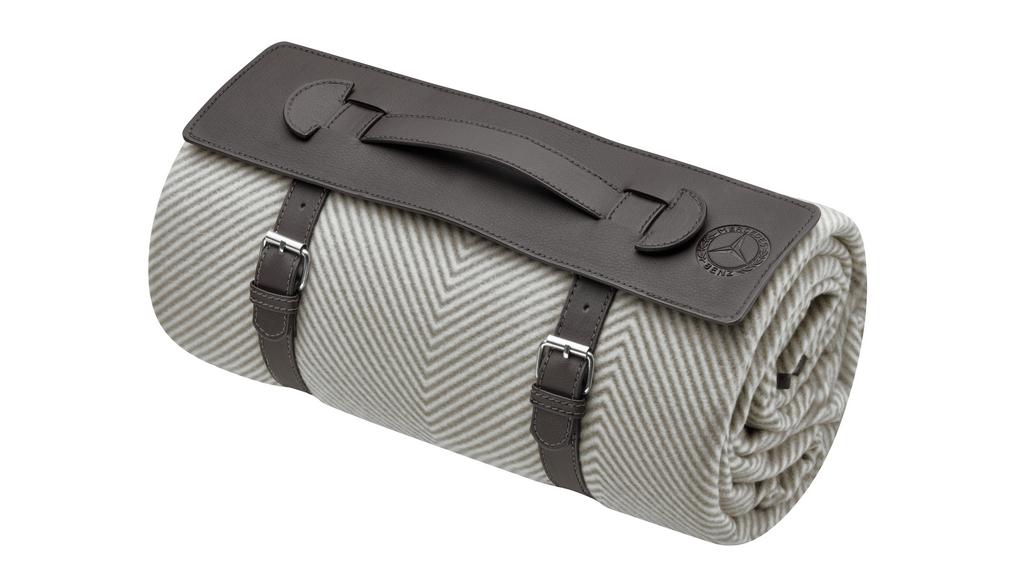 Picnic blanket, herringbone, ivory / brown, B66041563 Picnic blanket, herringbone, ivory / brown, B66041563